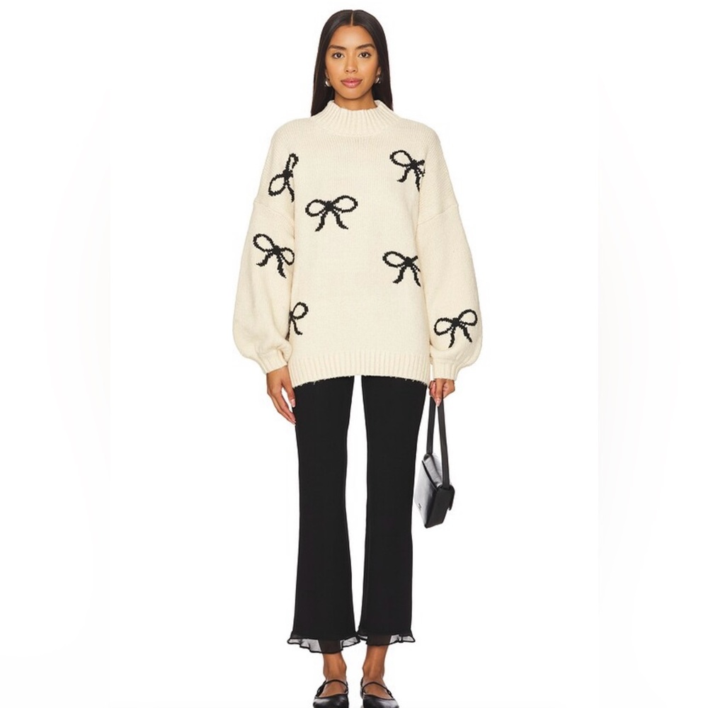 REVOLVE Callahan Bellamy Sweater in Creme